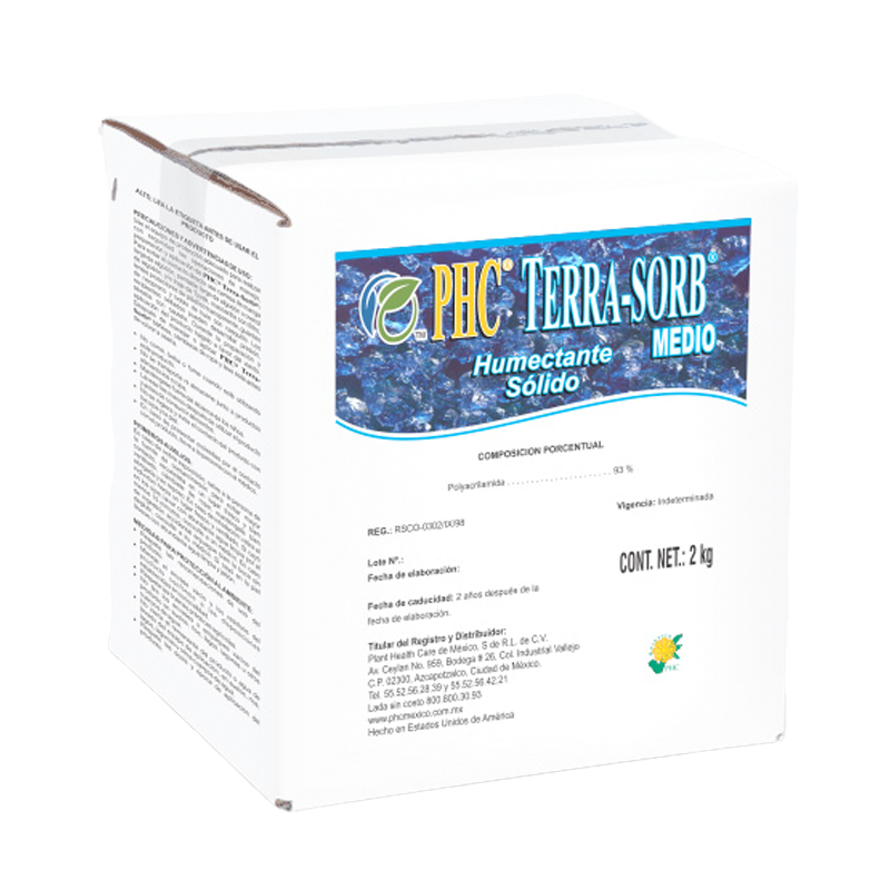 POLYACRILAMIDA HUMECTANTE SOLIDO TERRASORB (HIDROGEL)