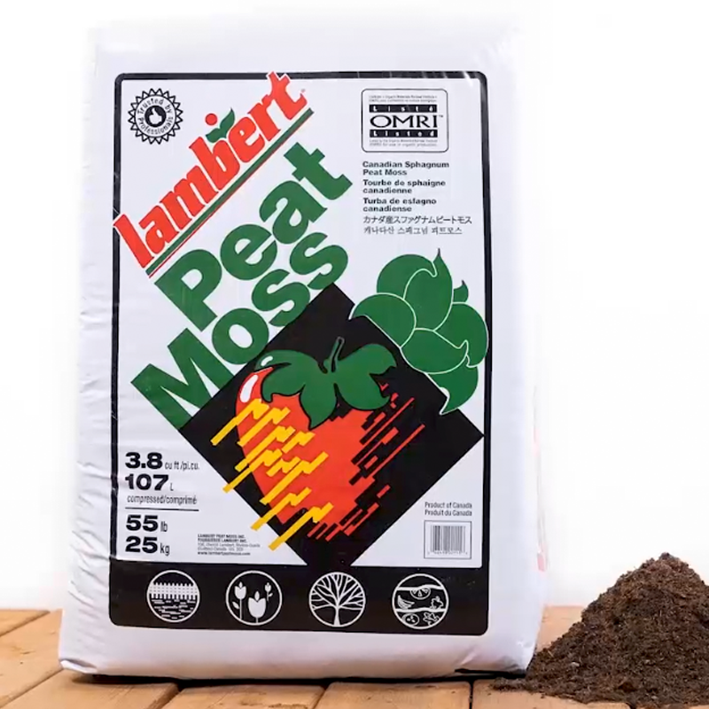 Peat Moss Lambert Black Top 3.8 Ft3-Paca